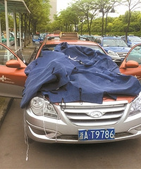 杭州出租车座套多久换洗一次?被随机采访震惊到了