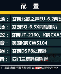 别克昂科威汽车音响改装方案,武汉青山区仁和路乐改店