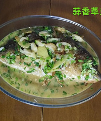 蒜香草鱼头