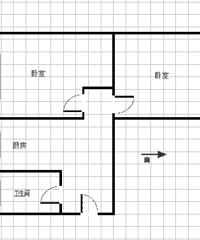 西湖·曙光新村·黄龙·1室1厅1卫(26平方米)