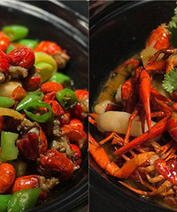麻麻说小龙虾不干净 我替你多吃点