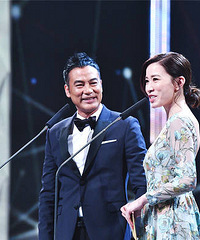任达华获邀颁奖典礼 现场分享“演技修炼手册”