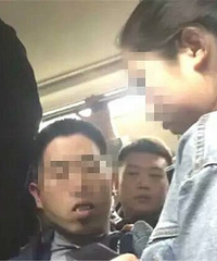 看现场丨小姐姐好样的!霸气怒怼咸猪手:以为小女生好欺负?