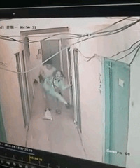 美女租客被男邻居一把拽进屋里…