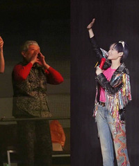 87岁夏奶奶喜欢李宇春13年 两人演唱会上隔空相拥