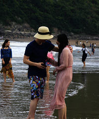 超值的海鲜、超爽的沙滩