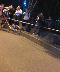 艮山运河公园旁有女的被捅数刀