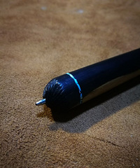 他说喜欢用这笔芯,让我帮他设计一款木笔,不知不觉做了半年!