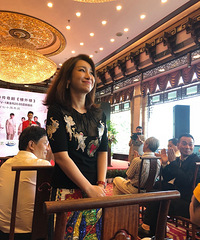 杭州楼外楼都拍电视剧了!主演张铎秦海璐叶璇今天来杭州