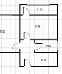 翠苑三区 精装两房 拎包入住 物美超市 随时方便看房