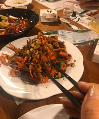 俊司令吃龙虾
