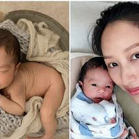 蒋怡二胎得子凑成“好” 曝缠蟒蛇唯美孕照寓意