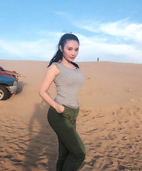 徐冬冬“绝地求生” 网友称其中国“安吉丽娜朱莉”