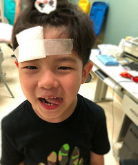 不小心受伤却一声没吭!安吉长大啦
