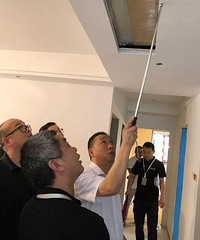 工地大阅兵丨中博装饰工地巡查组走进萧山大区环标在建工地