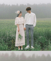 以后要拍一套这样的婚纱照呀