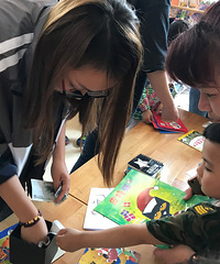 绿洲花园幼儿园文晖园区中二送“清凉”主题活动