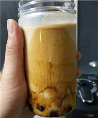 网红黑糖珍珠奶茶