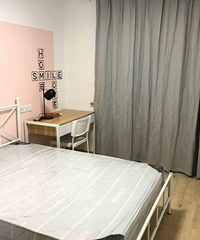 文渊大厦 主卧带阳台 精装修 配置齐全 美女室友