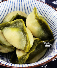纯手工制作的翡翠饺子 口感就是不一样