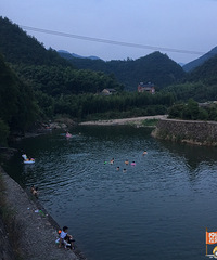 夏天玩水游泳抓小鱼