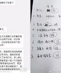我的45万婚礼清单,很过分么?