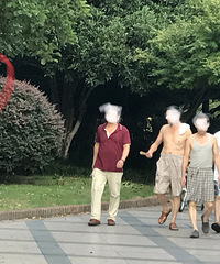 濮家运河公园的电线杆带电?这人来人往的很吓人啊!