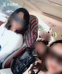 4女孩自驾途中失控坠江 行车记录仪拍下最后身影