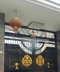 承接全国各地铝艺铁艺栏杆大门等业务