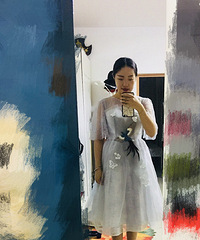 身高168 体重102 新娘帮我选的伴娘服全世界都说显胖