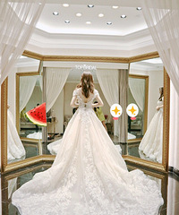 Topbridal杭州试纱记录(主纱、轻婚纱)