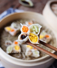 颜色鲜艳,食材丰富,寓意喜庆,如此精致的点心你可舍得吃?