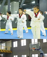20块让我家娃又学篮球又学跆拳道的!