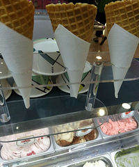 嘴馋,吃icecream