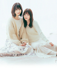乃木坂46西野七濑与田祐希双人写真 清纯可爱无比治愈
