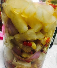 腌萝卜,脆,特好吃