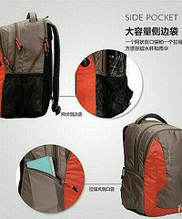 全新新秀丽双肩包电脑包+迪卡侬运动双肩背包