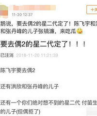 陈飞宇工作室否认参加《偶练2》:先踏实拍好戏