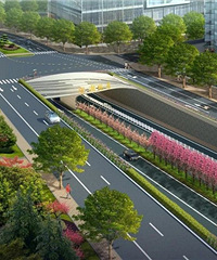临安首条立体交通道路开工!