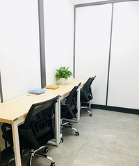 杭州送注.册地址变更小型办公室出租带隔间靠窗免杂费