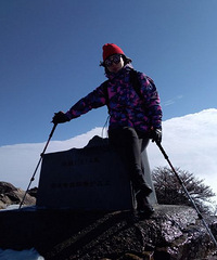 雪中临安清凉峰
