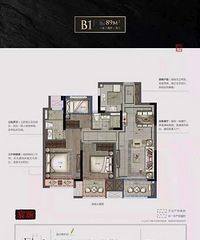 平湖市中心,再推力作震撼加推爆款83方三