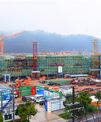 锦北中心幼儿园新建工程结顶啦!