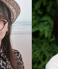 长短发都一样美的姑娘,活泼大咧很实在