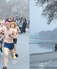 又是一年西湖光猪跑!杭州跑友们冲鸭!