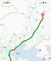 1月28号杭州到哈尔滨,开车回家过年,顺带老乡回家,还有两个