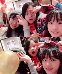 小S的大女儿二女儿真的都张开了哎