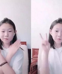 小沈阳女儿开直播分享化妆,女大十八变啊
