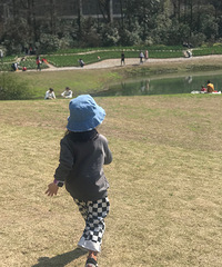 阳春三月最适合太子湾游玩了,带个草坪垫贼舒服