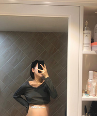 分享一个精致孕妇的护肤日常,妊娠纹要防到胸!